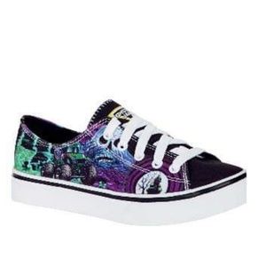 Monster Jam Grave Digger Little Boys Lace-up Canva